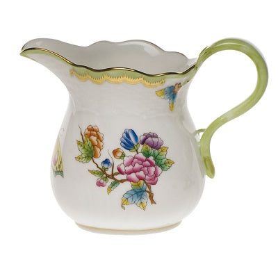 Queen Victoria Creamer Green