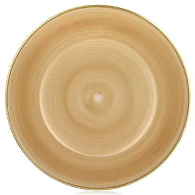 ANNA WEATHERLY BRUSHED GOLD CHARGER