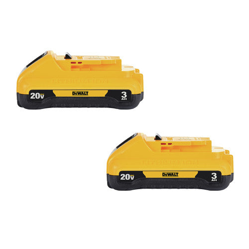 DEWALT 20V MAX BATTERY 3AH 2PK