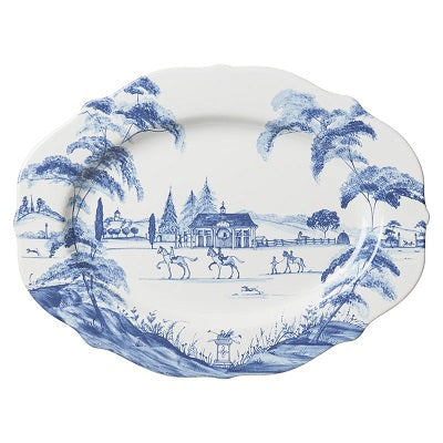 Country Estate Delft 15" Platter