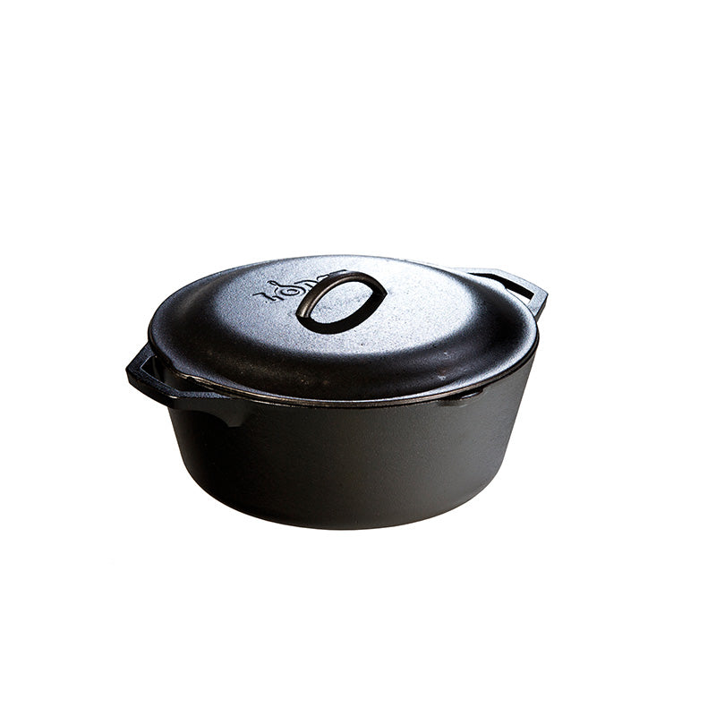 LODGE CAST IRON DUTCH OVEN 7 QT.