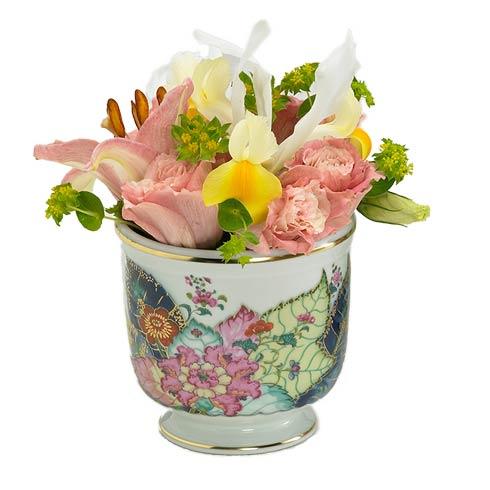 Tobacco Leaf Small Cachepot