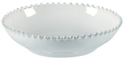 Pearl White Pasta Plate