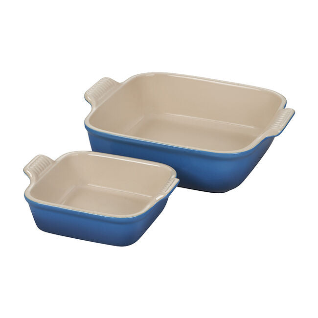 Set Of 2 Heritage Square Baking Dishes
