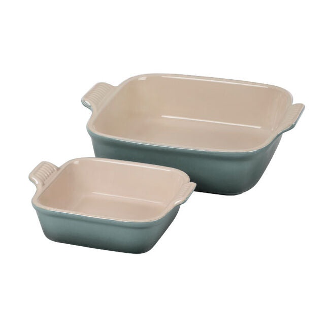 Set Of 2 Heritage Square Baking Dishes