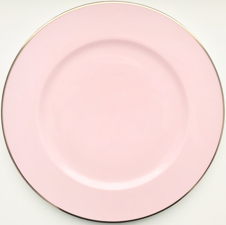 Pink Charger Plate