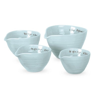 Celadon Set Of 4 Measuring Cups