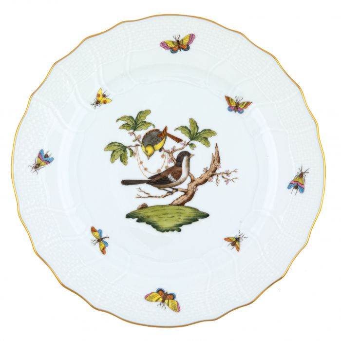 Rothschild Bird Dinner plate Motif 1