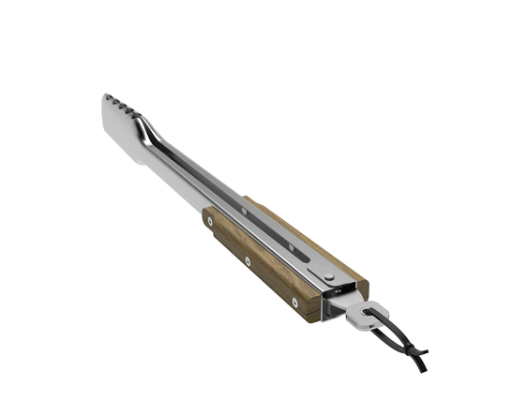 TRAEGER STAINLESS STEEL GRILL TONGS