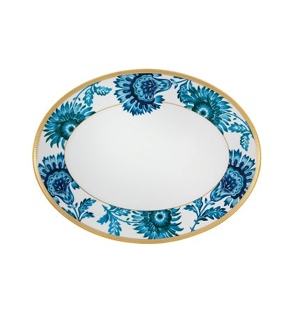 Gold Exotic Medium Oval Platter