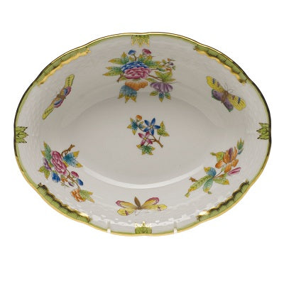 Queen Victoria Oval Vegetable Dish