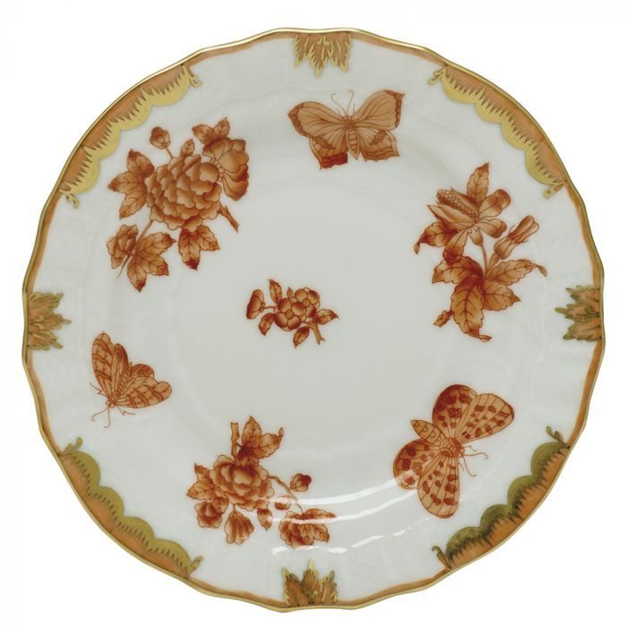 Fortuna Bread and Butter Plate Rust
