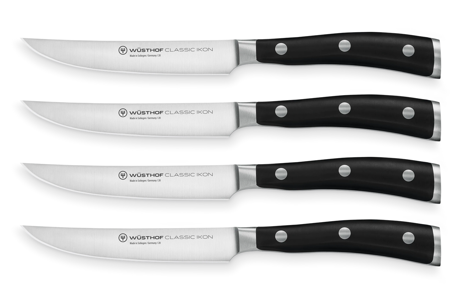 WUSTHOF CLASSIC IKON 4PC STEAK SET
