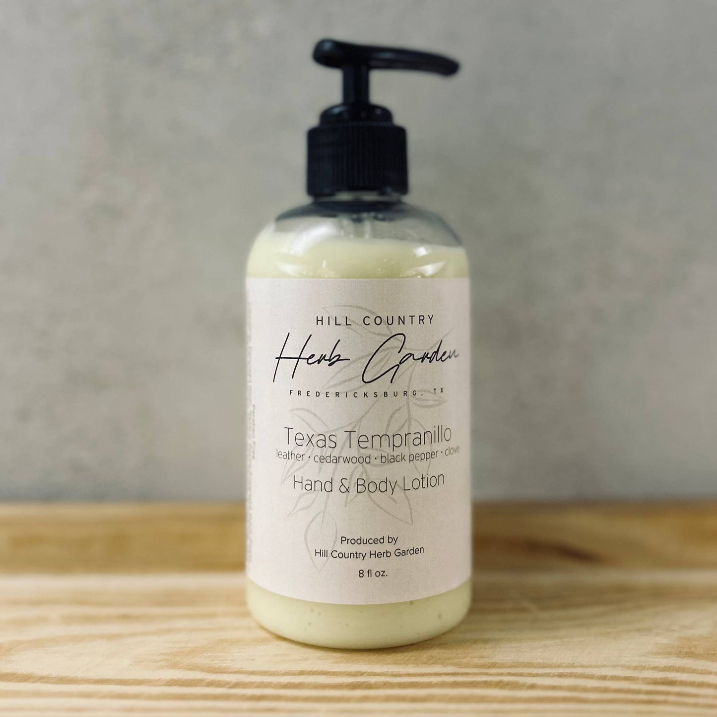 Hill Country Herb Garden - Texas Tempranillo Hand & Body Lotion