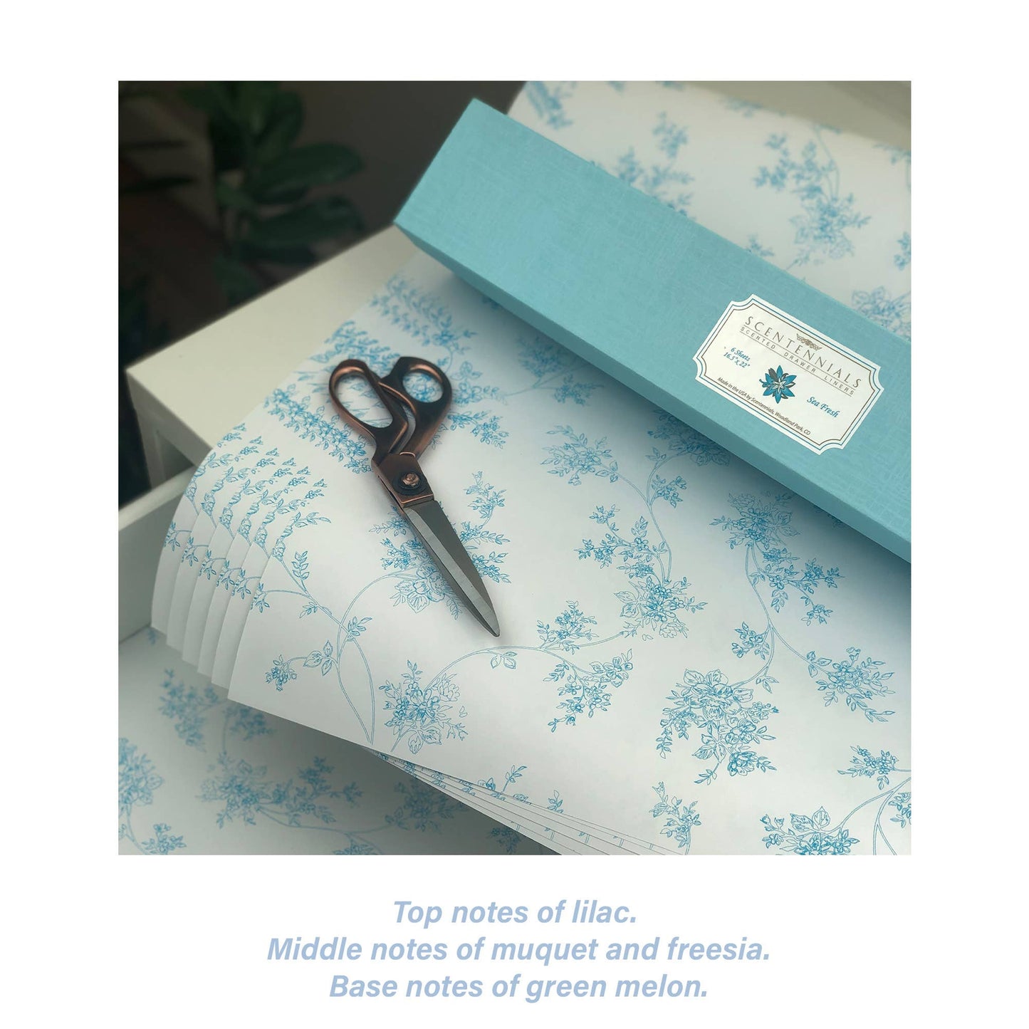 Scentennials Products - Floral Scented Drawer Liners