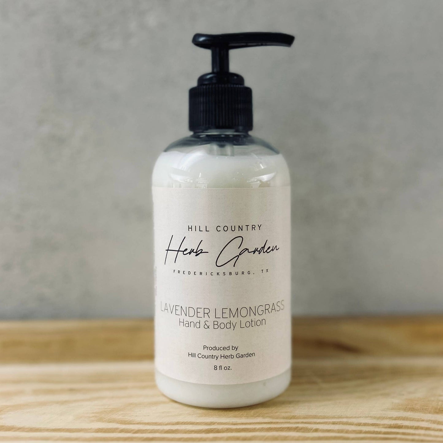 Hill Country Herb Garden - Lavender Lemongrass Hand & Body Lotion