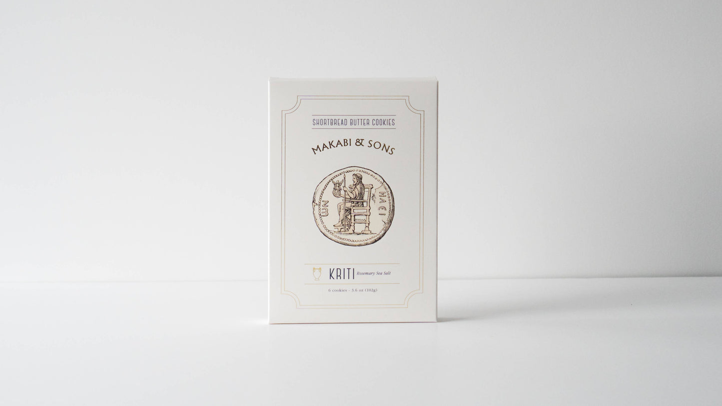 Makabi & Sons - Rosemary Sea Salt Cookies - Kriti