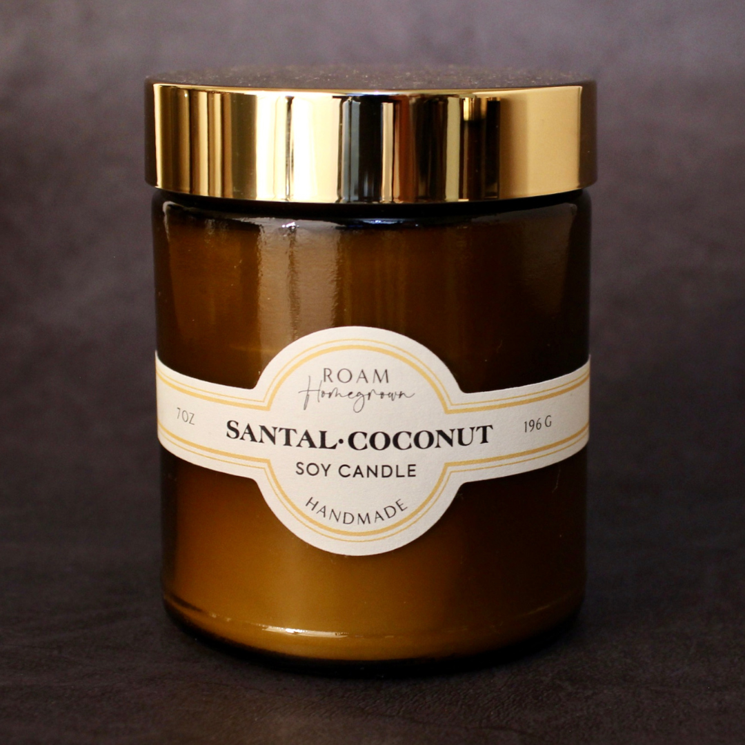 Santal + Coconut Jar Candle