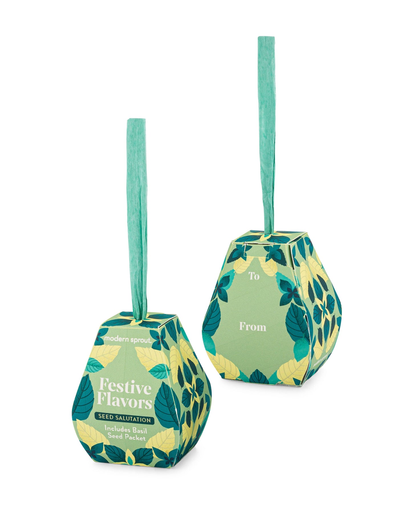 Modern Sprout - Seed Salutation Gift Tag & Seed Packet
