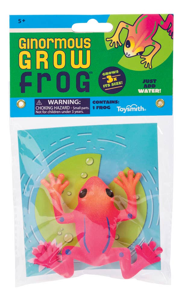 Toysmith - Toysmith Ginormous Grow Frog