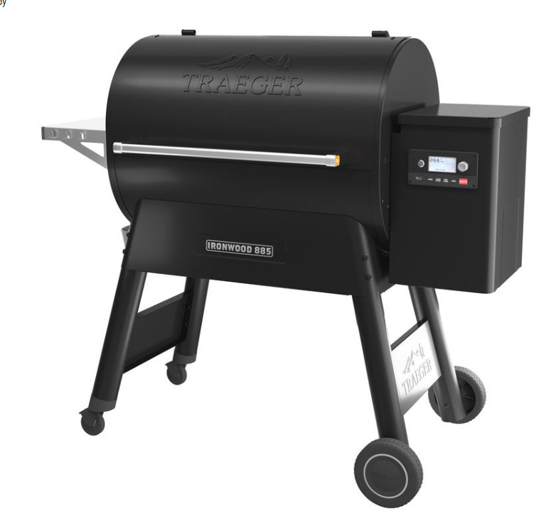 Traeger Ironwood 885 Wood Pellet WiFi Grill and Smoker Black