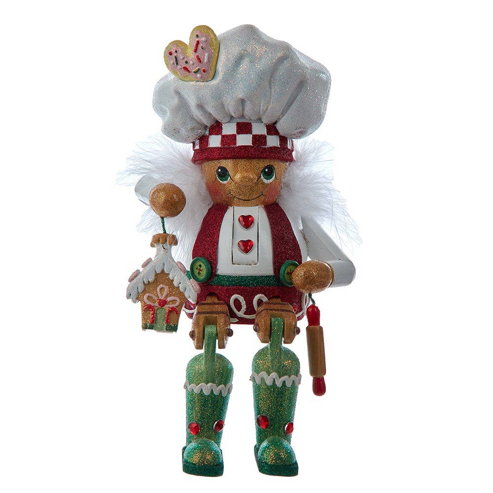 Kurt S. Adler, Inc. - 11"GINGERBREAD BAKR BOY SHLF SITTR NTCKR