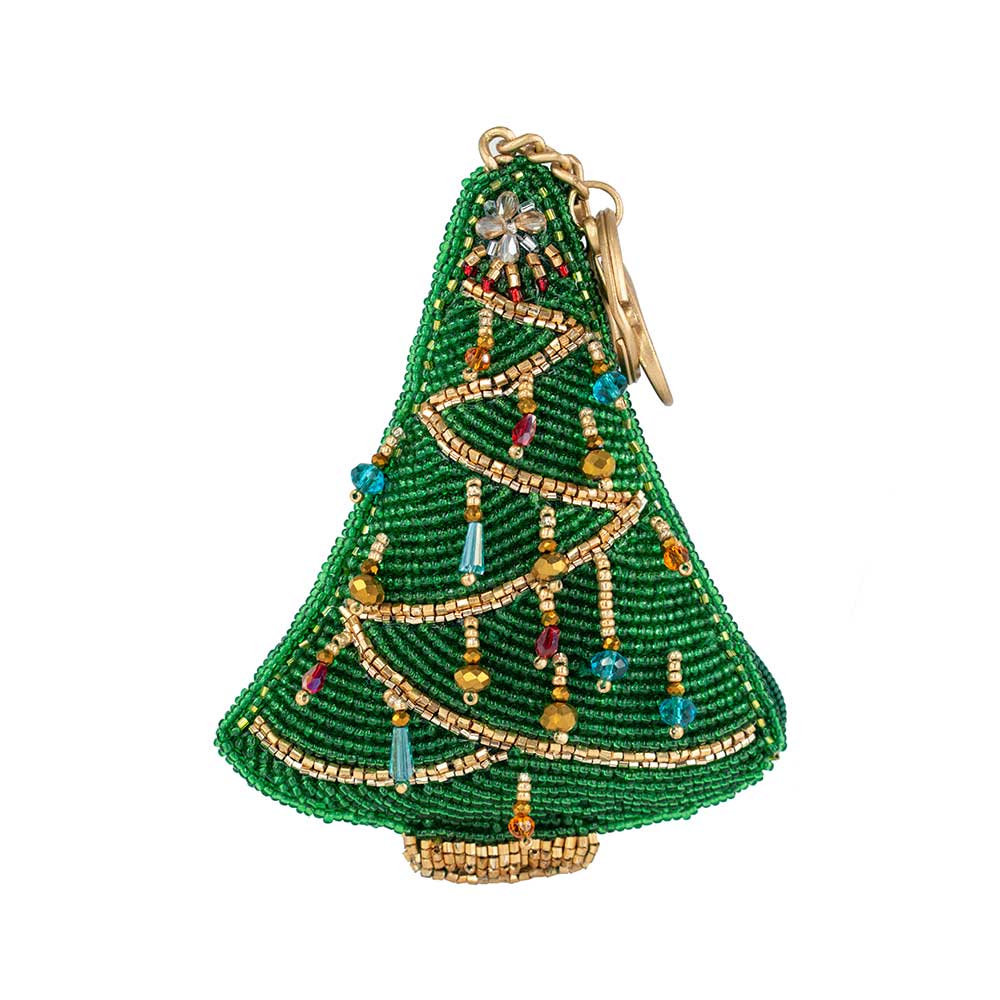 Mary Frances Accessories - Festive Fir Coin Purse