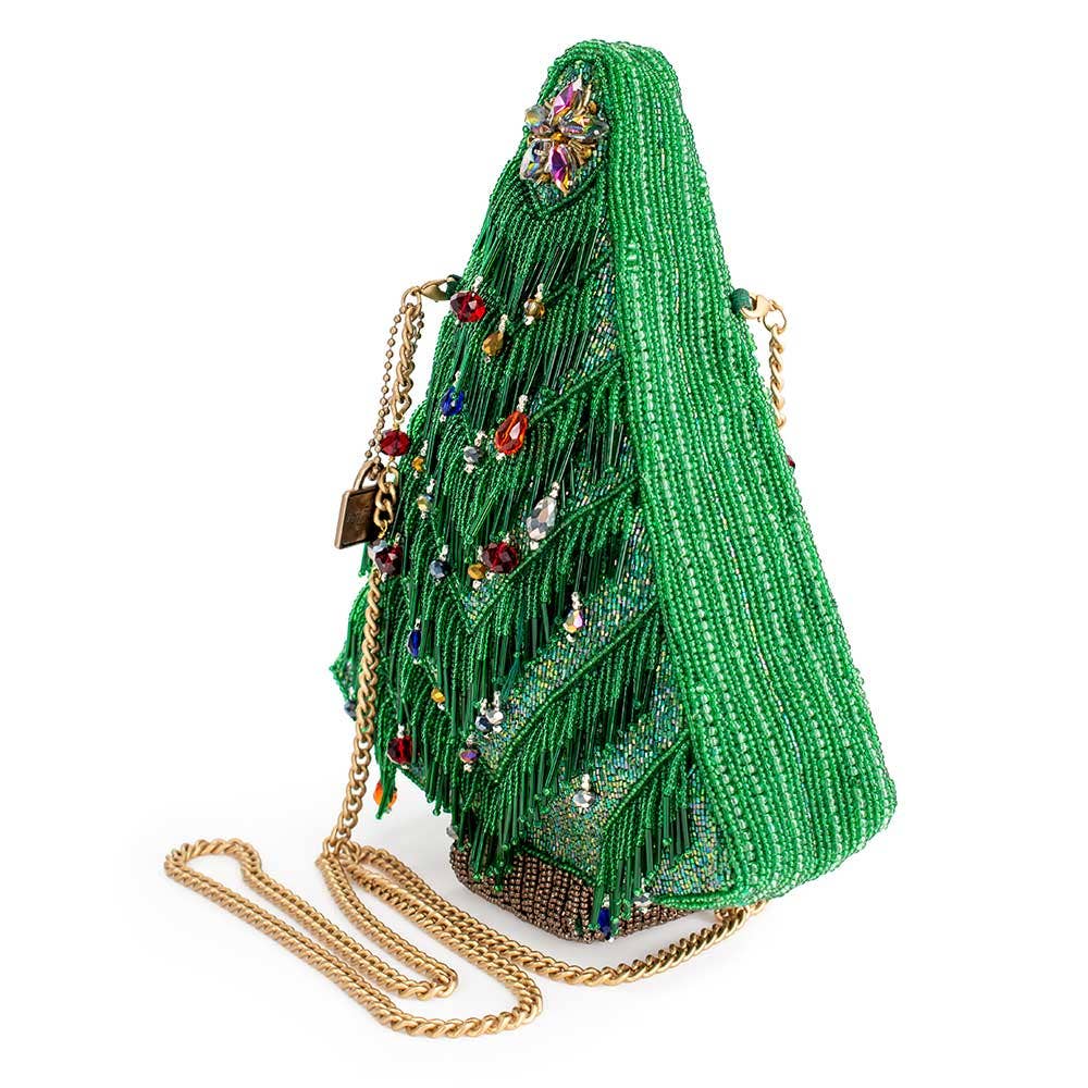 Mary Frances Accessories - Festive Fir Crossbody Handbag