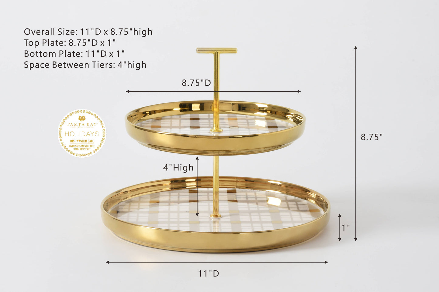 Pampa Bay - 2 Tier Stand