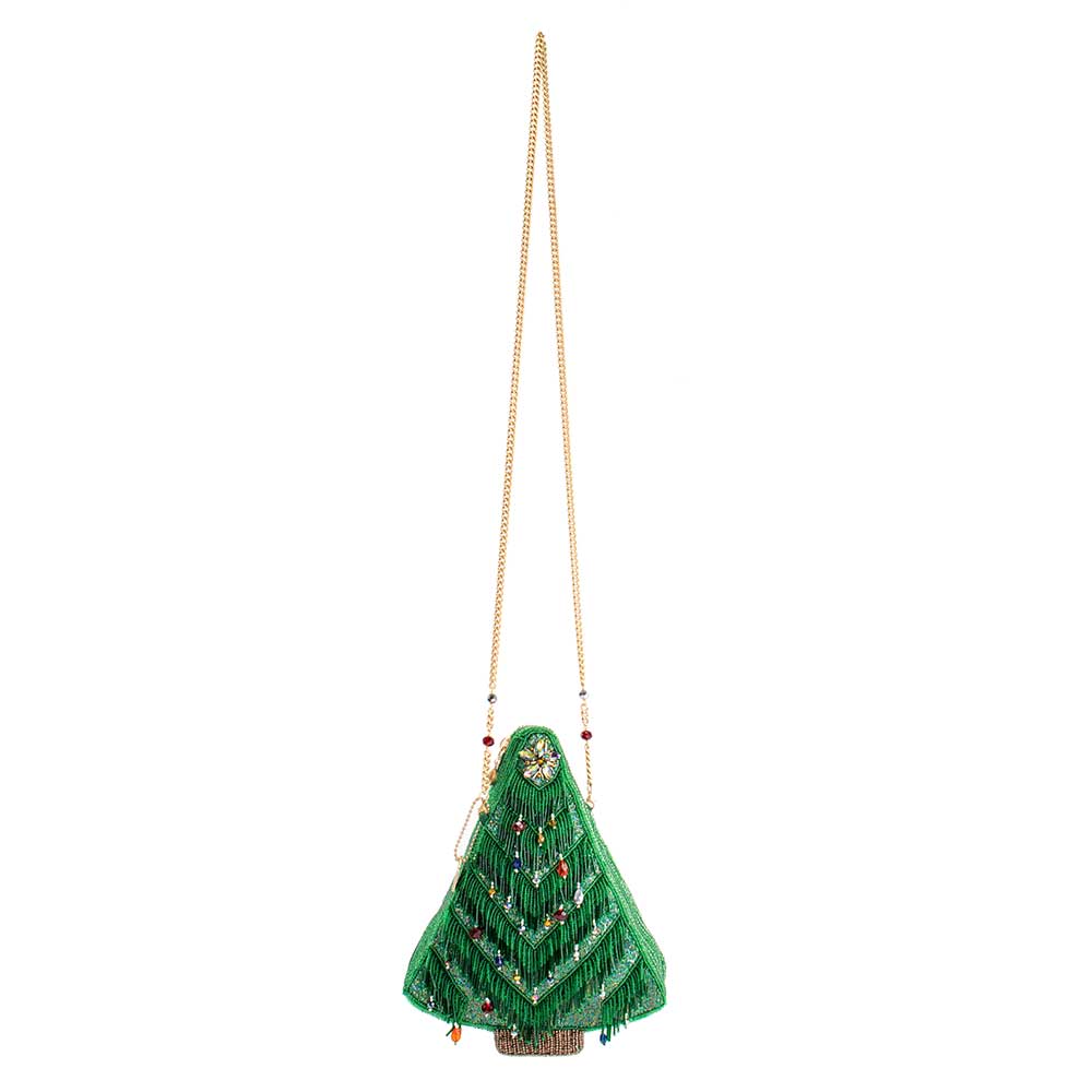 Mary Frances Accessories - Festive Fir Crossbody Handbag