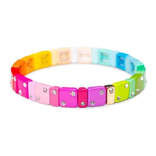 Malibu Sugar - Night Time In Paris Bracelet Assortment - Rainbow