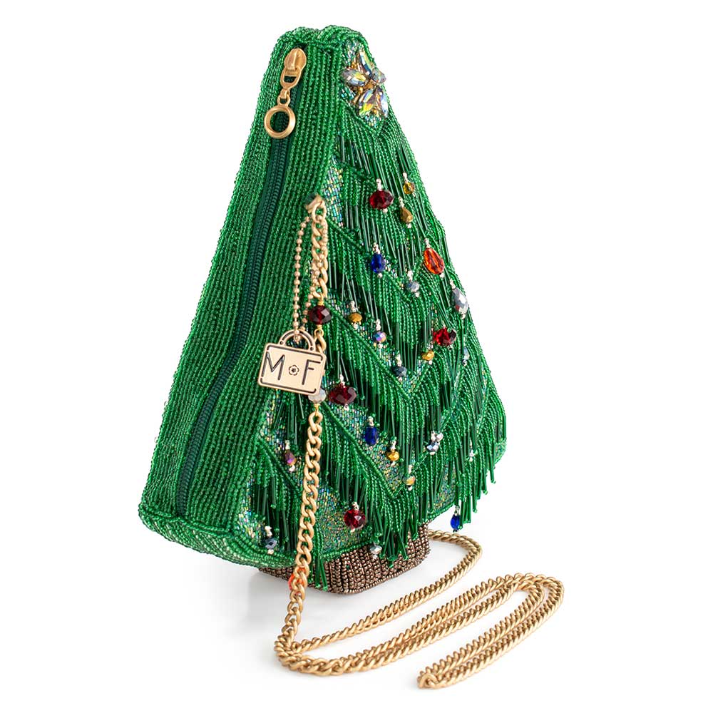 Mary Frances Accessories - Festive Fir Crossbody Handbag