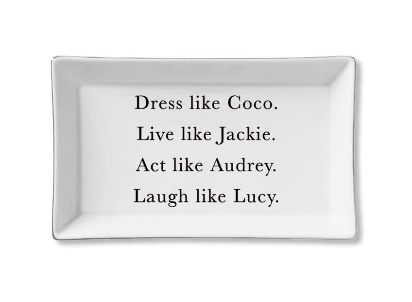 Toss Designs - Ceramic Tray - Dress Like Coco