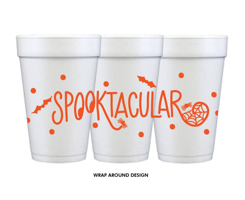 Natalie Chang - Spooktacular | Halloween Cups & Napkins (ALL) - NAPKINS | ORANGE (25 per package)