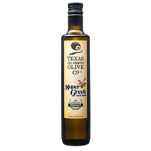 Texas Hill Country Olive Co. - Super Greek Extra Virgin Olive Oil - 500ml