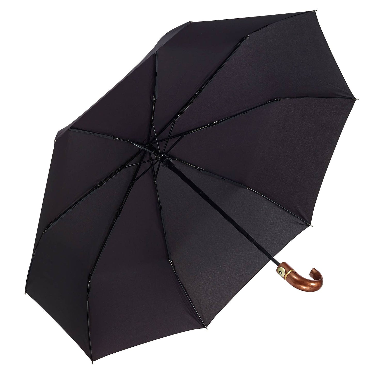 Galleria Enterprises - Folding-Men AO-AC Black-3-Sec Folding Umbrella