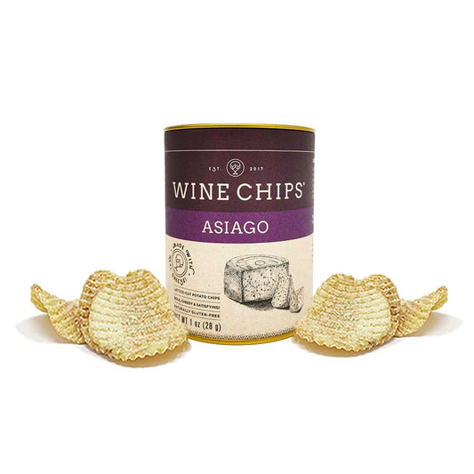 Wine Chips - 1 OZ. ASIAGO - ESTATE CASE OF 12