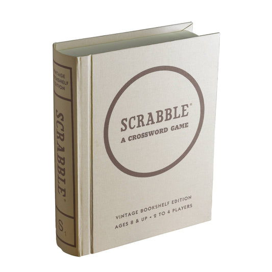 WS Game Company - WS Game Company Scrabble Vintage Bookshelf Edition