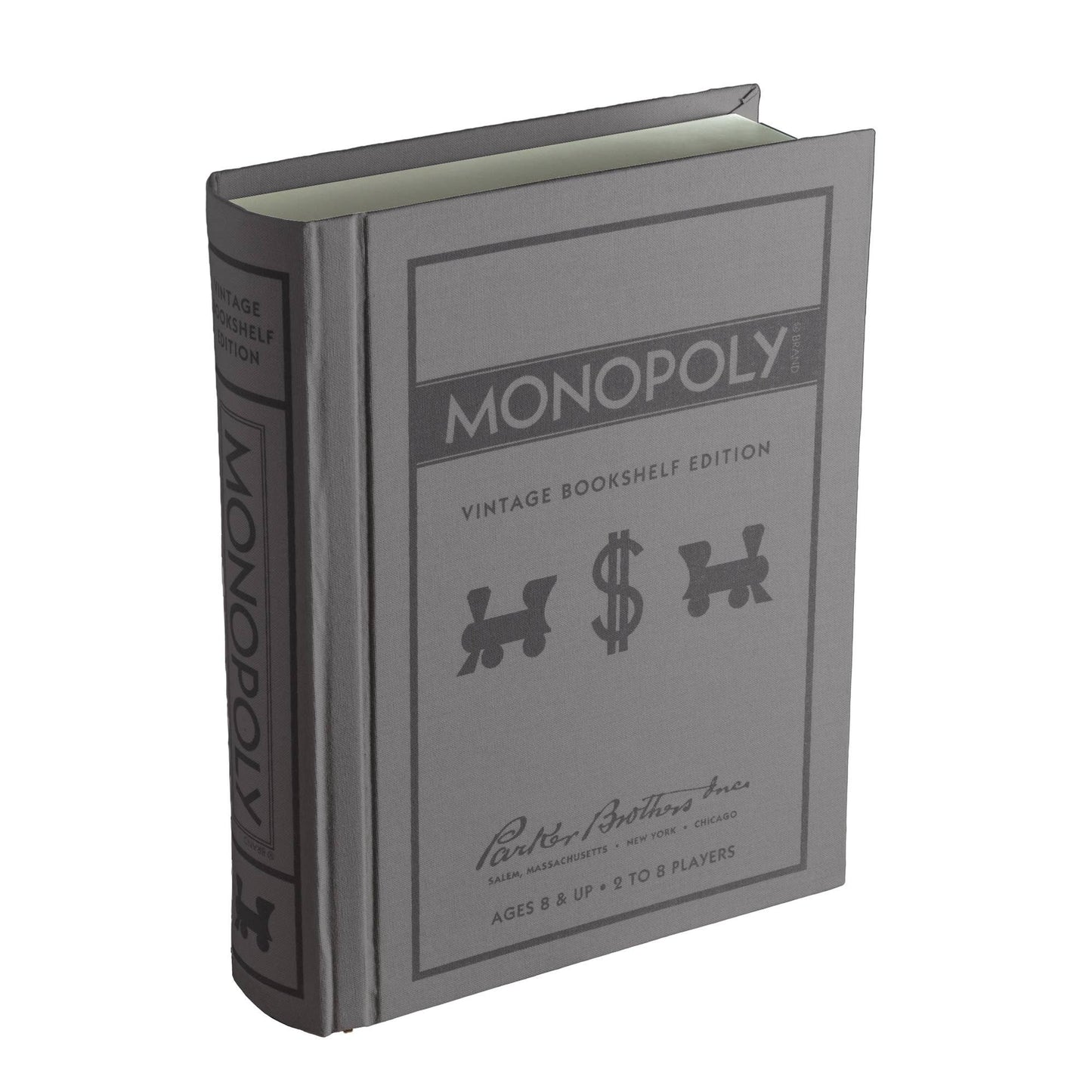 WS Game Company - WS Game Company Monopoly Vintage Bookshelf Edition