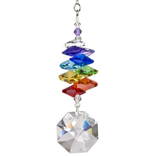 Woodstock Chimes - Crystal Rainbow Cascade™ - Octagon