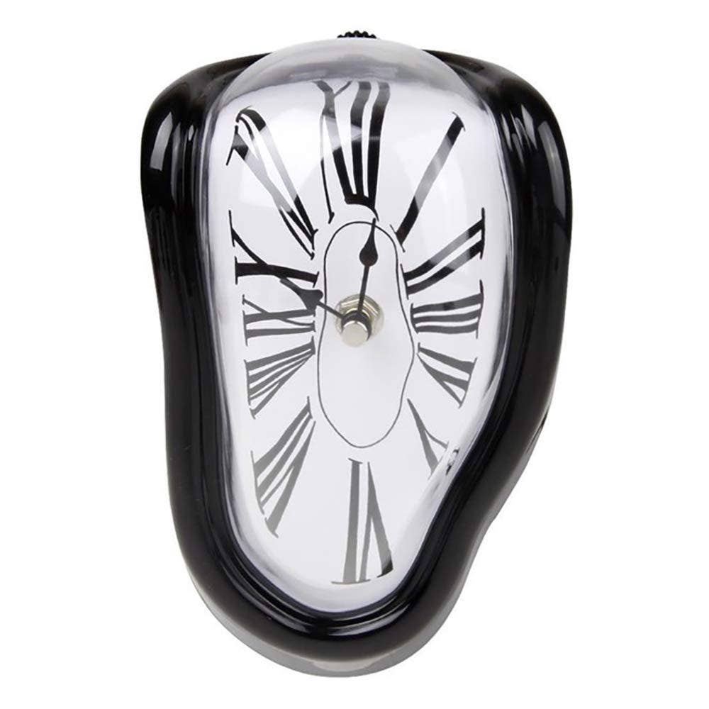 EP Design Lab - Dali Melting Desk Clock - Silver