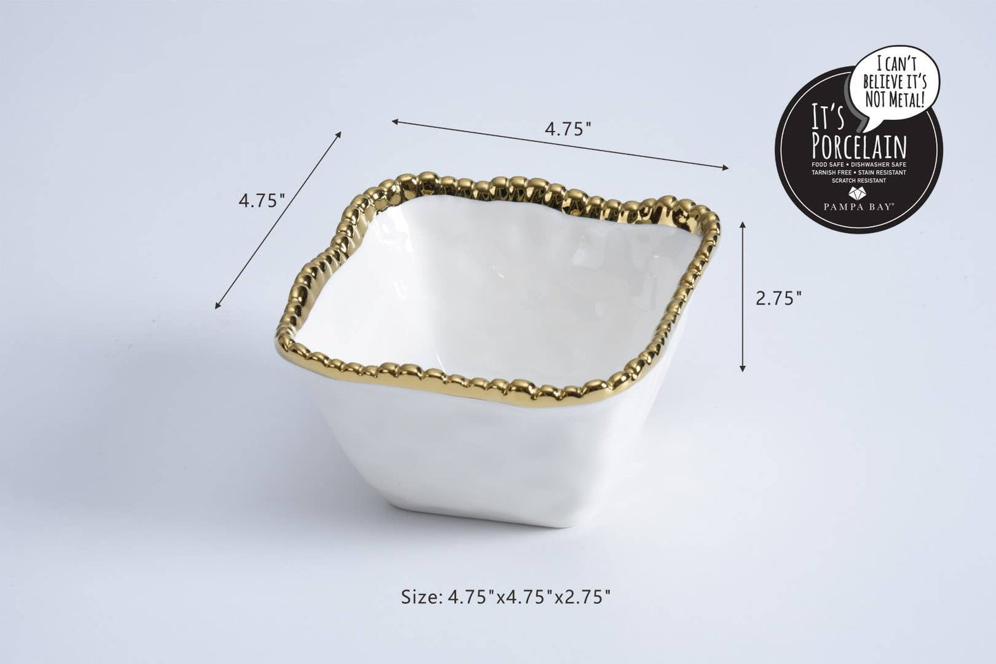 Pampa Bay - Square Snack Bowl