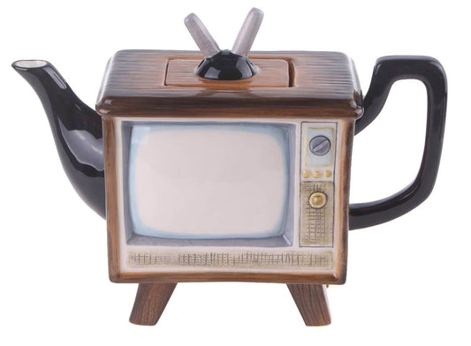 Blue Sky Clayworks - Television Teapot