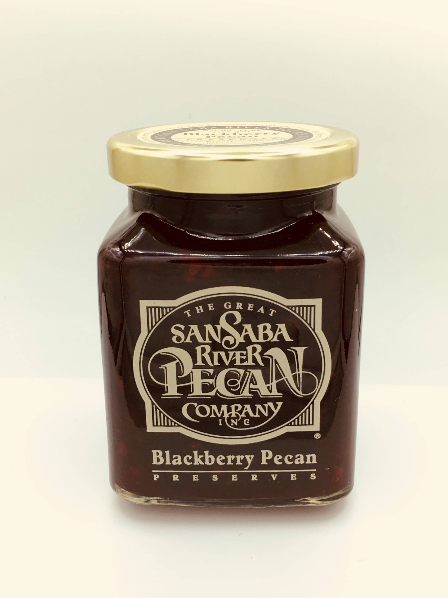 THE GREAT SAN SABA RIVER PECAN CO - PRESERVES: Apple Pecan Preserves / Large Jars (11 oz)