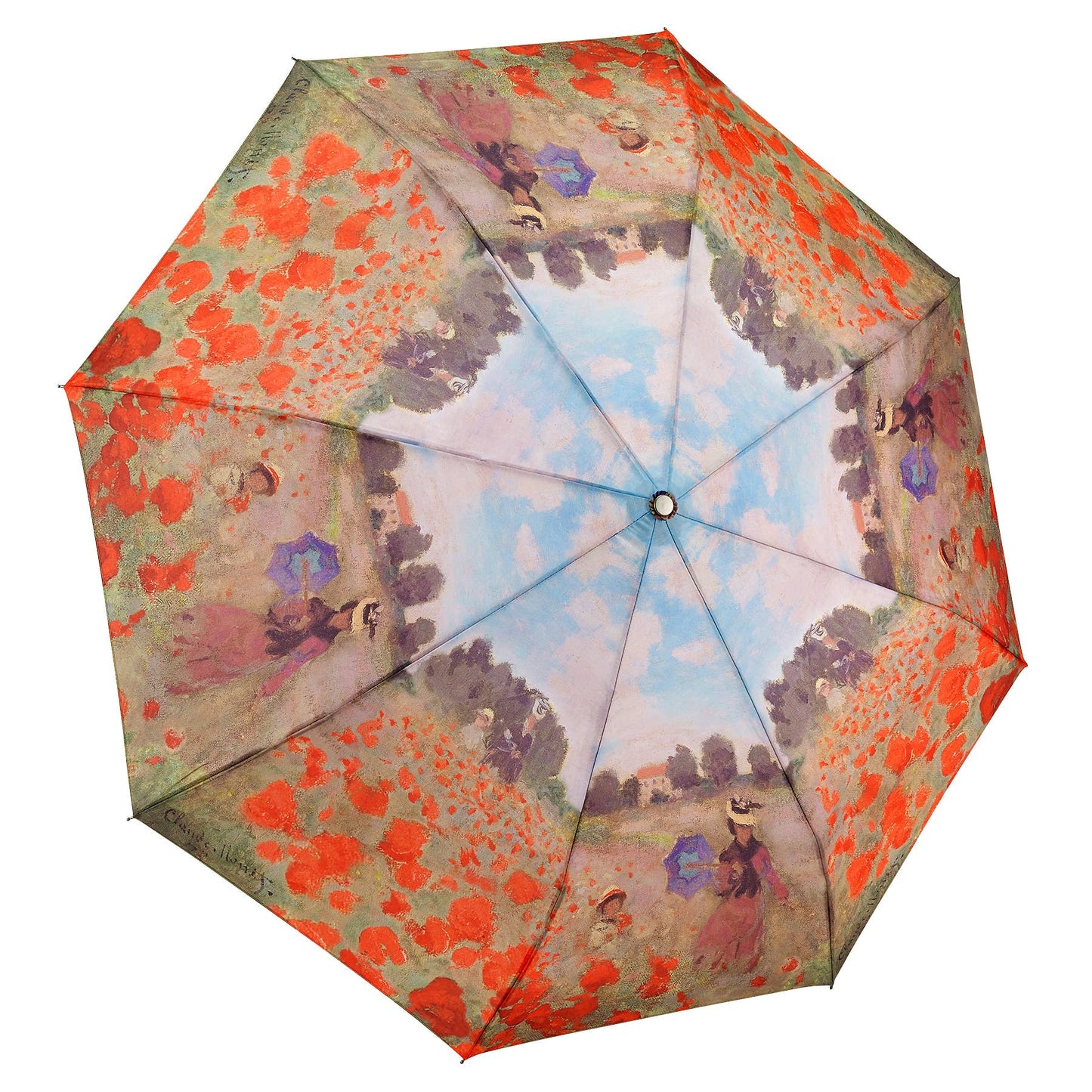 Galleria Enterprises - Poppy Field Folding Umbrella