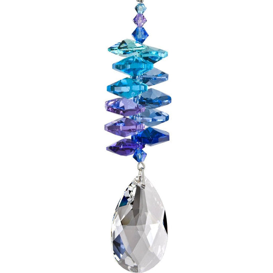 Woodstock Chimes - Crystal Moonlight Cascade™ - Almond