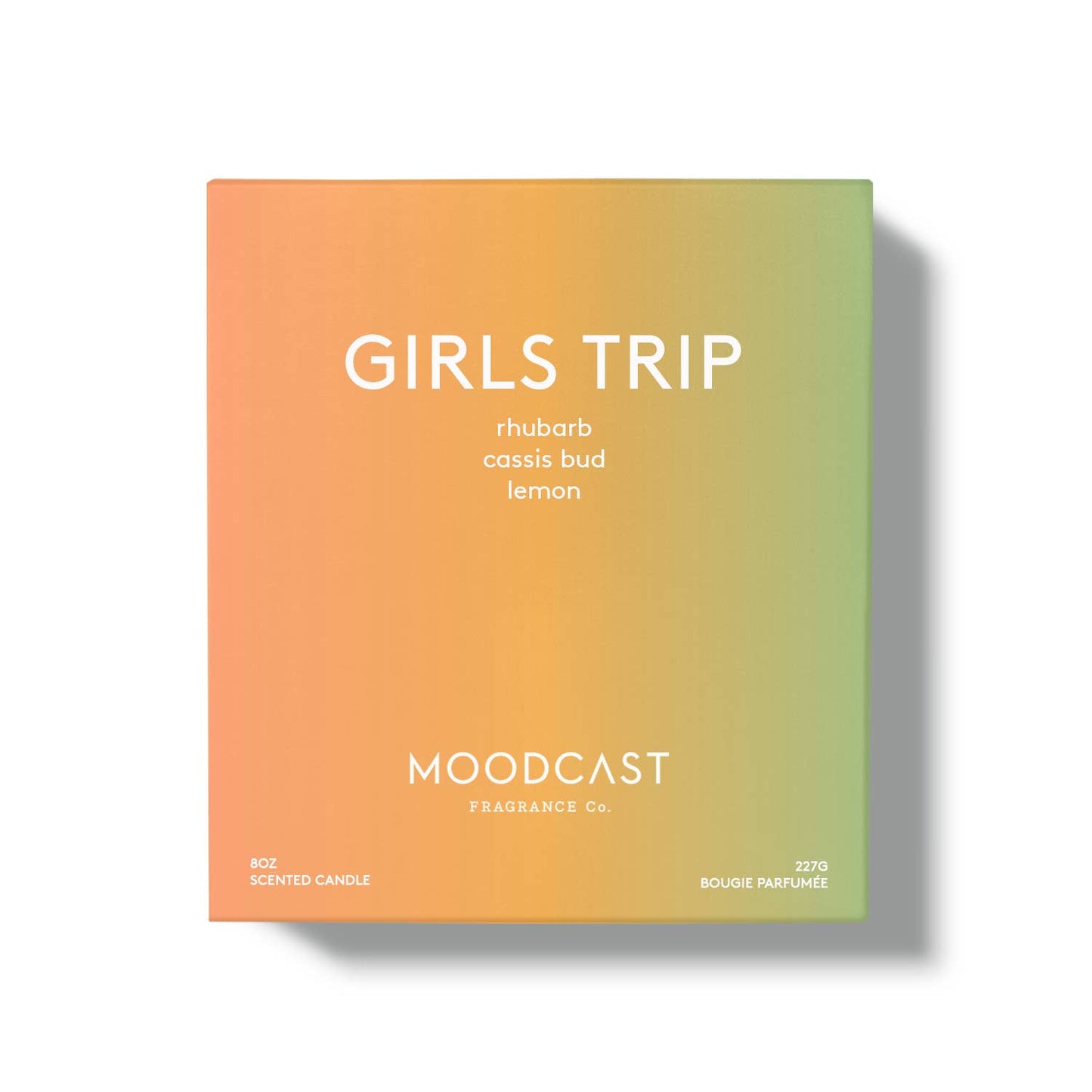 Moodcast Fragrance Co. - Girls Trip - Iridescent 8oz Coconut Wax Candle