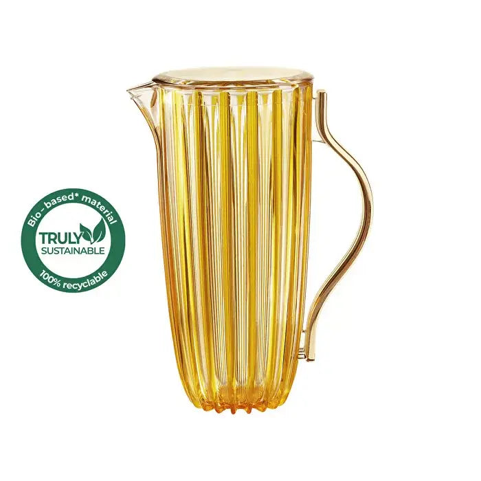 Guzzini - DOLCEVITA Pitcher with Lid - Amber / 10,62x5,11x7,67 in.