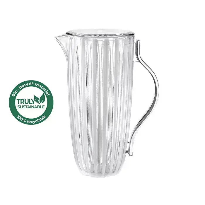 Guzzini - DOLCEVITA Pitcher with Lid - Amber / 10,62x5,11x7,67 in.