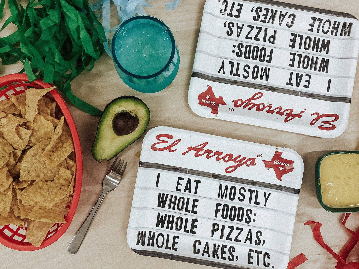El Arroyo - Party Plates (Pack of 12) - Whole Foods
